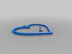 Heart Loop Embroidery 3D Printer Model