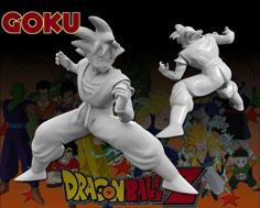 Goku Sculpt 3D Printer Model