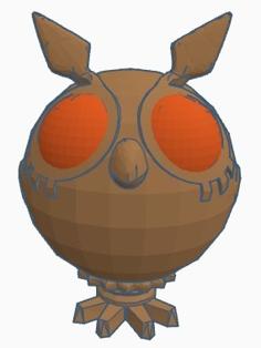 Low Poly Hoot Hoot 3D Printer Model