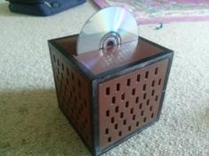 Minecraft Jukebox. Working CD Player/Desktop DVDRW/Speaker Box 3D Printer Model