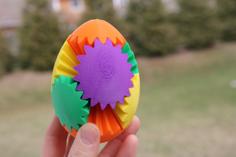 EASTER EGG – Geared Egg – Gear Remix 3D Printer Model