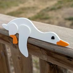 Duck On The Wall Fence Or Mirror? 3D Printer Model