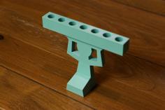 Kinara – Kwanzaa Candle Holder 3D Printer Model