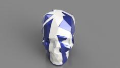 Interlocking Low Poly Skulls 3D Printer Model