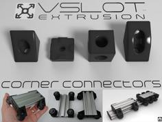 OpenBuilds V-Slot™ Corner Connectors 3D Printer Model