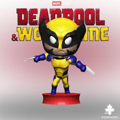 MARVEL DOUBLE BIT: WOLVERINE 3D Printer Model