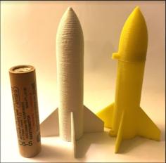 Model Rocket 3D Printer Model