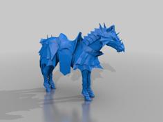 Dragon Prince Steed – High Elf – Tm 3D Printer Model