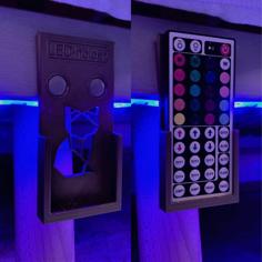 RGB LED-controller Holder 3D Printer Model