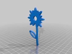 Flower 3D Printer Model