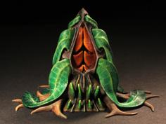 Tabletop Plant: “Welwitschia Ghost Plant” (Alien Vegetation 06) 3D Printer Model