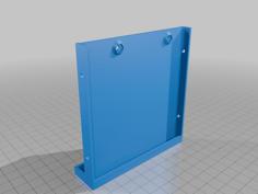 Front Panel 3.5′ SSD/HDD Adapter For Quick Drive Swaps. 3D Printer Model