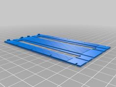 N Scale Railcar Float Apron Or Slip – V2 3D Printer Model