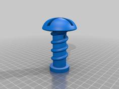 Top Screw With Hole 3D Printer Model