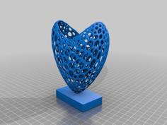 Open Heart Style Voronoi 3D Printer Model