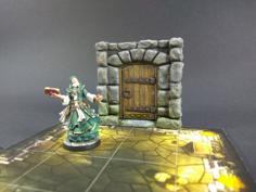 Dungeon Doors For Descent: Journeys In The Dark 2ed Boardgame 3D Printer Model