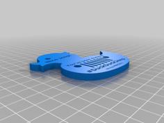 Duck Duck Jeep Tag 3D Printer Model