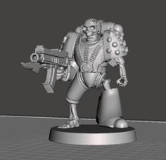 Undead Marine V 3D Printer Model