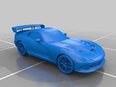 ACR Viper Race Car 3D Printer Model