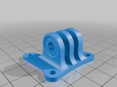 Quadmula Siren F3 Gopro Mount 3D Printer Model