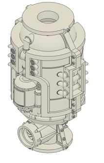 Industrial Imperial Sector Alchomite Stack Tower 3D Printer Model