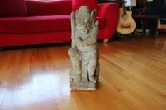 Arjuna The Balinese Hindu Temple Guardian! 3D Printer Model