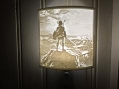 Customisable Night Light Lithophane 3D Printer Model