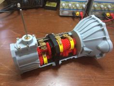 Working 5 Speed Transmission Model For Toyota 22RE Engine 3D Printer Model