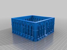 40k Tower Base 3D Printer Model