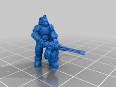 Fallout RPG – PA Excavation Model Hereos 3D Printer Model