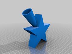 Christmas Tree Topper – Christmas Tree Star 3D Printer Model