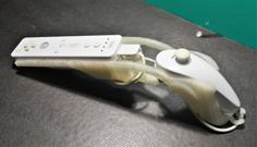 Gun Shaped Support For Nintendo Wii 3D Printer Model