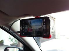 Note 2 Dash Cam Mount 3D Printer Model