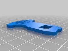 Toyota Tacoma Seat Belt Silencer 3D Printer Model