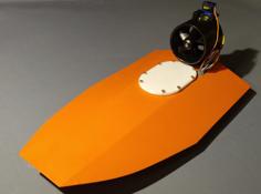 RC Speedboat With Ducted Fan 3D Printer Model