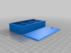 Round Box With Lid And Clasifier 3D Printer Model