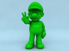 Mario Posed – UPSAMPLED 3D Printer Model