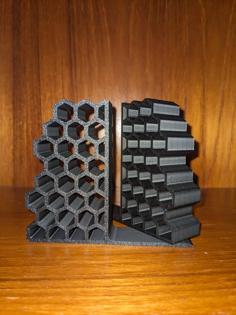 Hex Bookend 3D Printer Model