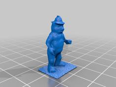 Smokey The Bear 3D Printer Model