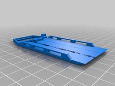 Hot Wheels Movable Flat Bed Wider Bed 3D Printer Model