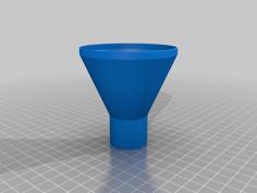 Parametric Funnel 3D Printer Model