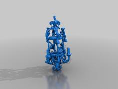 Dining Room Chandelier 3D Printer Model