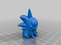 Fred The Frog But Is Goku 3D Printer Model