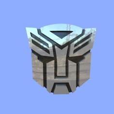 Transformers Autobot Badge Logo 3D Printer Model