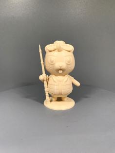 C.J. From Animal Crossing 3D Printer Model