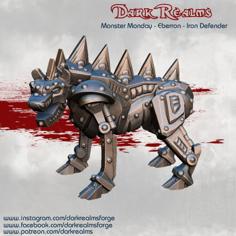 Monster Monday – Eberron – Iron Defender 3D Printer Model