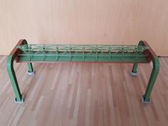 Wuppertaler Schwebebahn Gerüst Gerade H0 1:87 / Monorail Scaffolding Straight 3D Printer Model