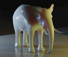 Elephant 3D Printer Model