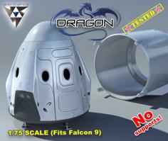 Dragon Lander 3D Printer Model