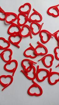 Heart Stitch Marker For Crochet 3D Printer Model